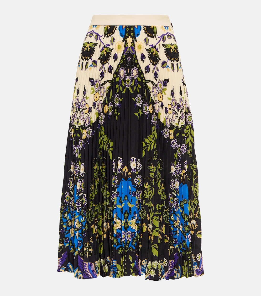 Falda midi plisada estampada | Etro