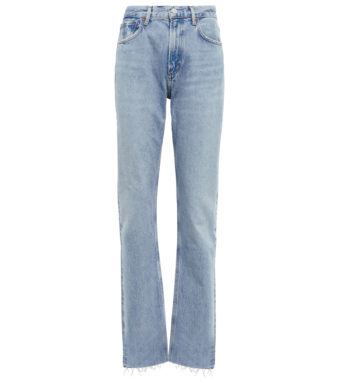 Cherie high-rise straight jeans | Agolde