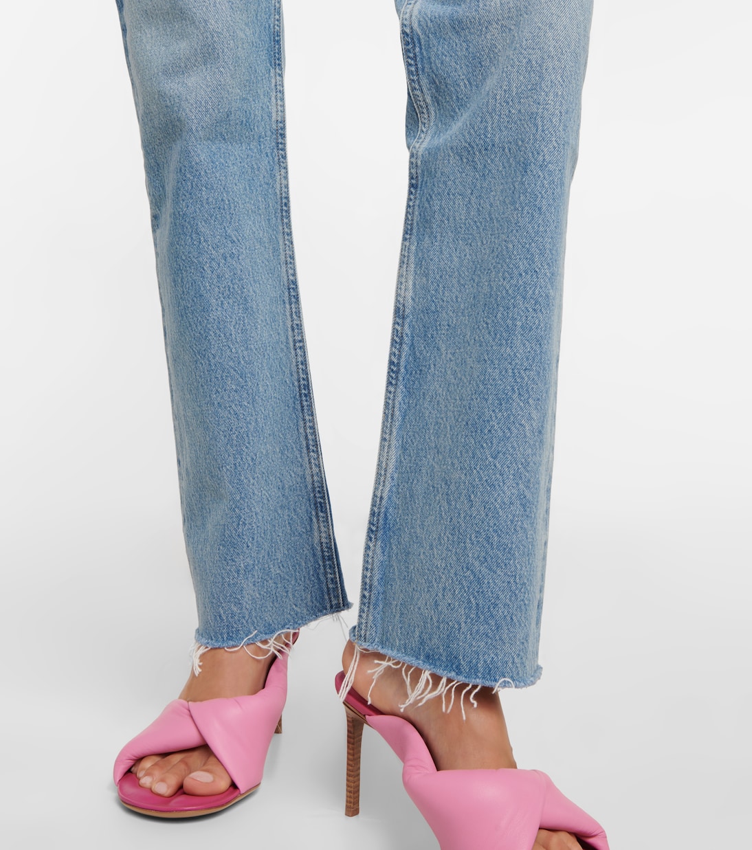 Cherie high-rise straight jeans | Agolde