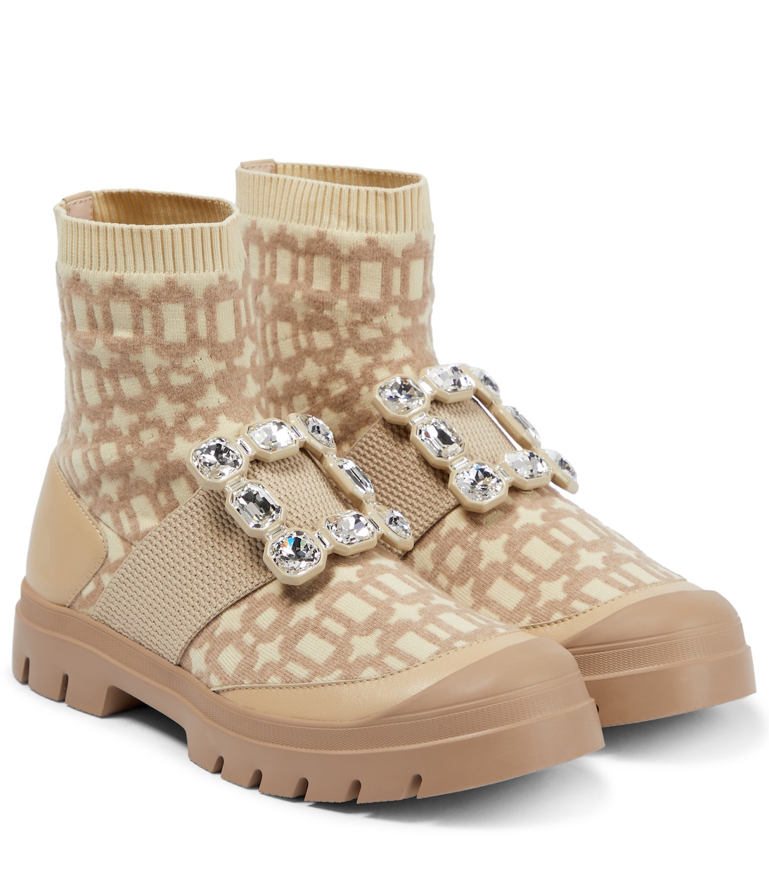 Verzierte Ankle Boots Walky Viv' | Roger Vivier