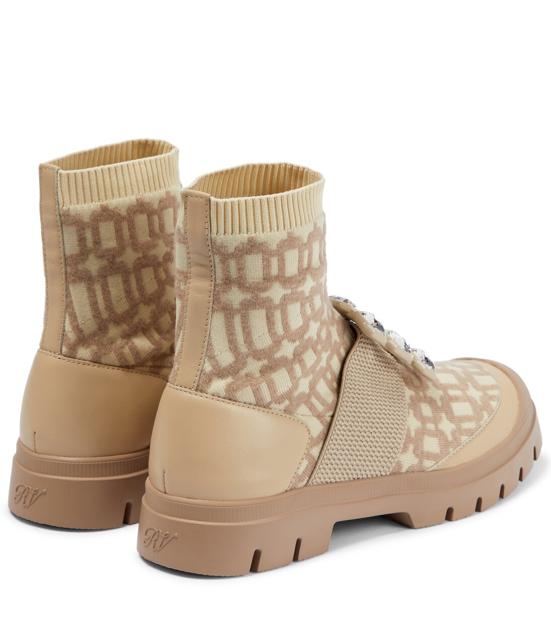 Verzierte Ankle Boots Walky Viv' | Roger Vivier