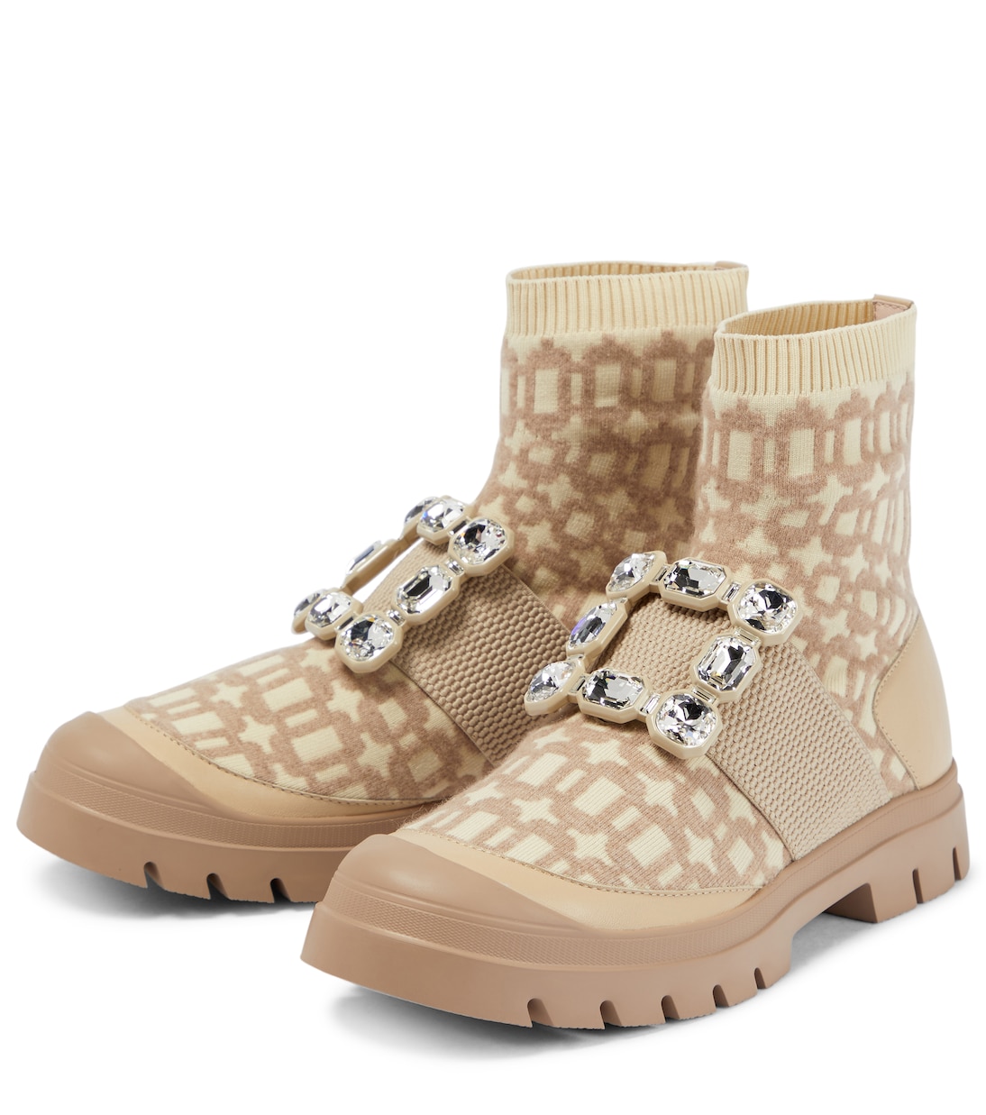 Verzierte Ankle Boots Walky Viv' | Roger Vivier