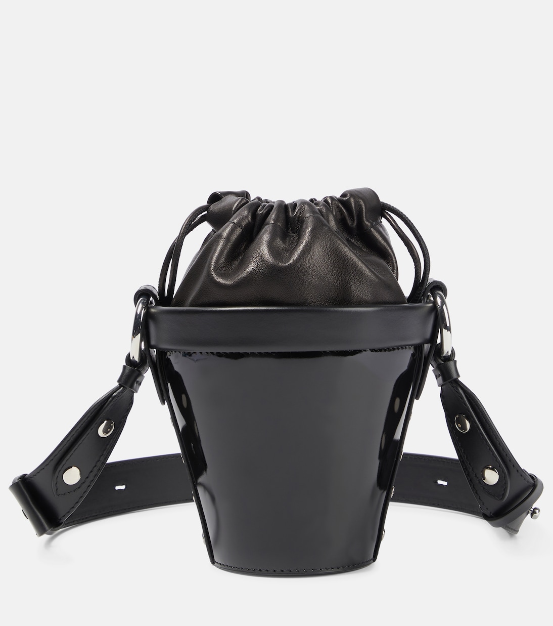 Fire Mini leather bucket bag | Maison Margiela