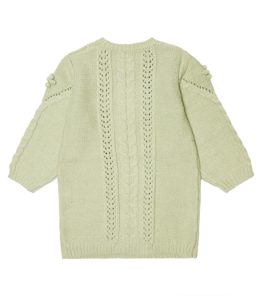 Rejana embroidered wool-blend dress | Louise Misha