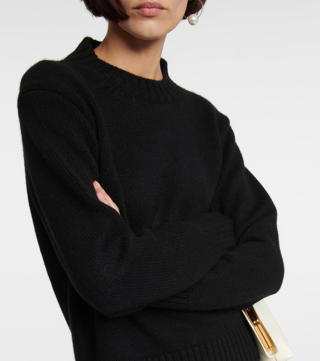 Pullover in misto cashmere | Jil Sander