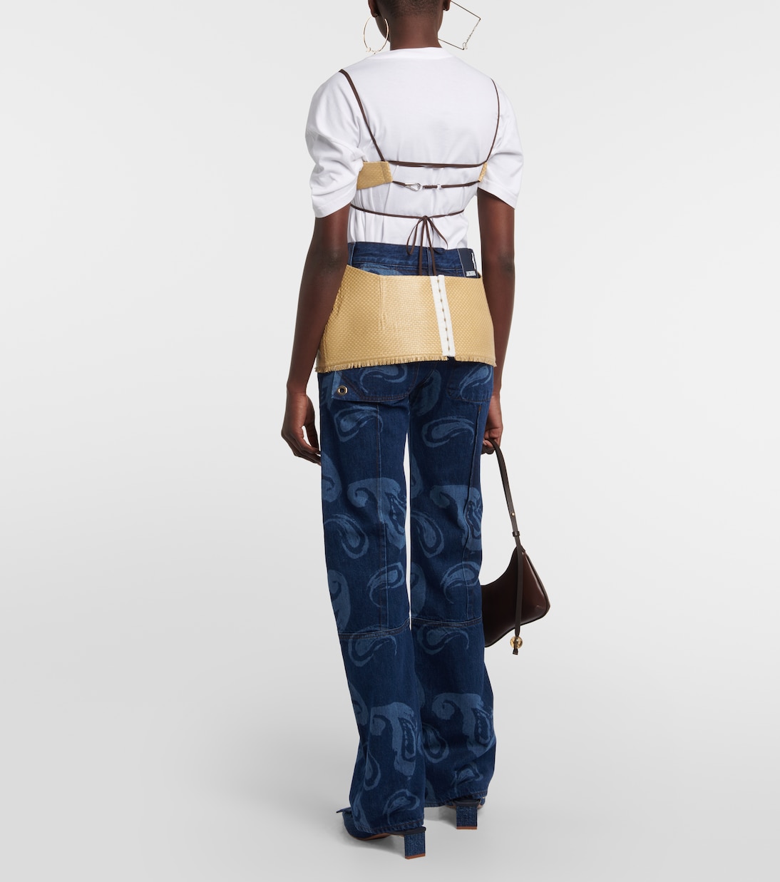 Top a corsetto con scollo bardot | Jacquemus