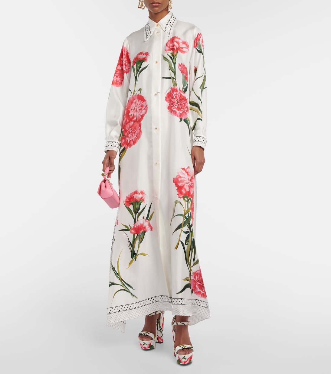 Keira floral platform sandals | Dolce&Gabbana
