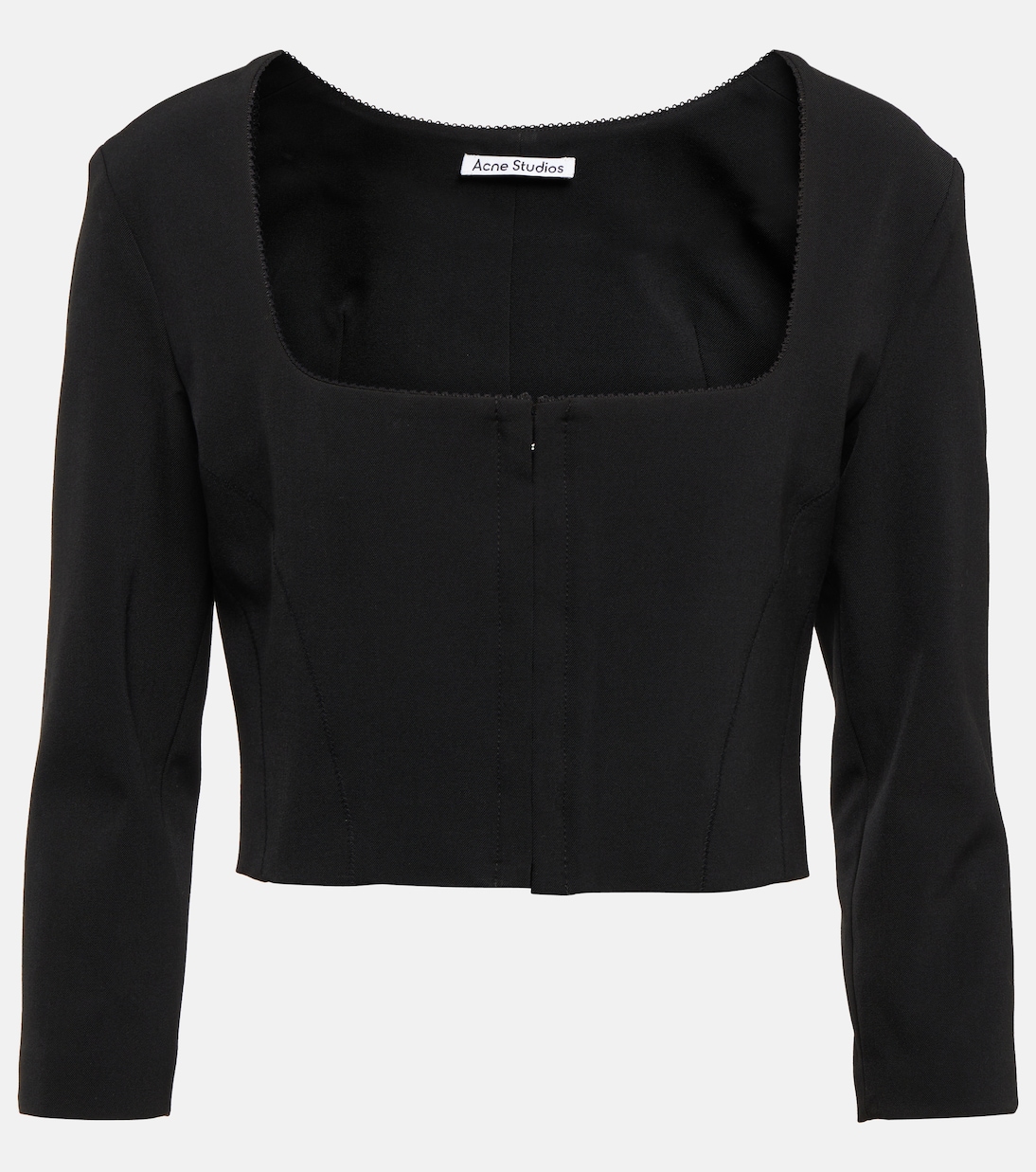 Top cropped in jersey | Acne Studios