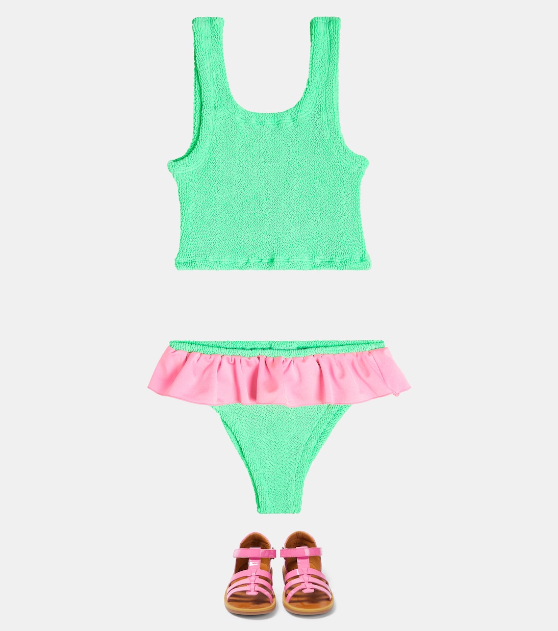 Olive bikini | Hunza G Kids