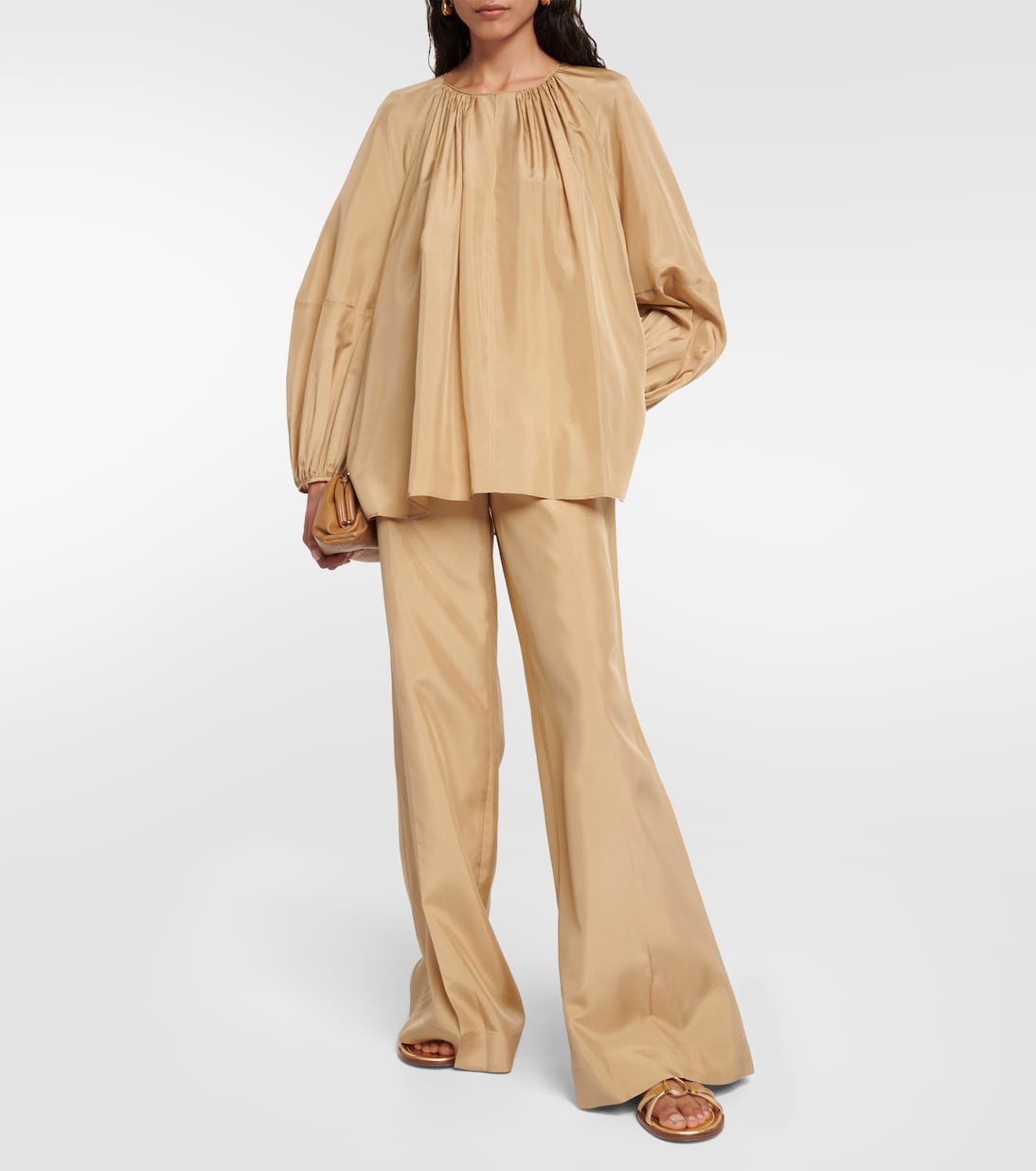 Pantalon Thoresby en soie | Joseph