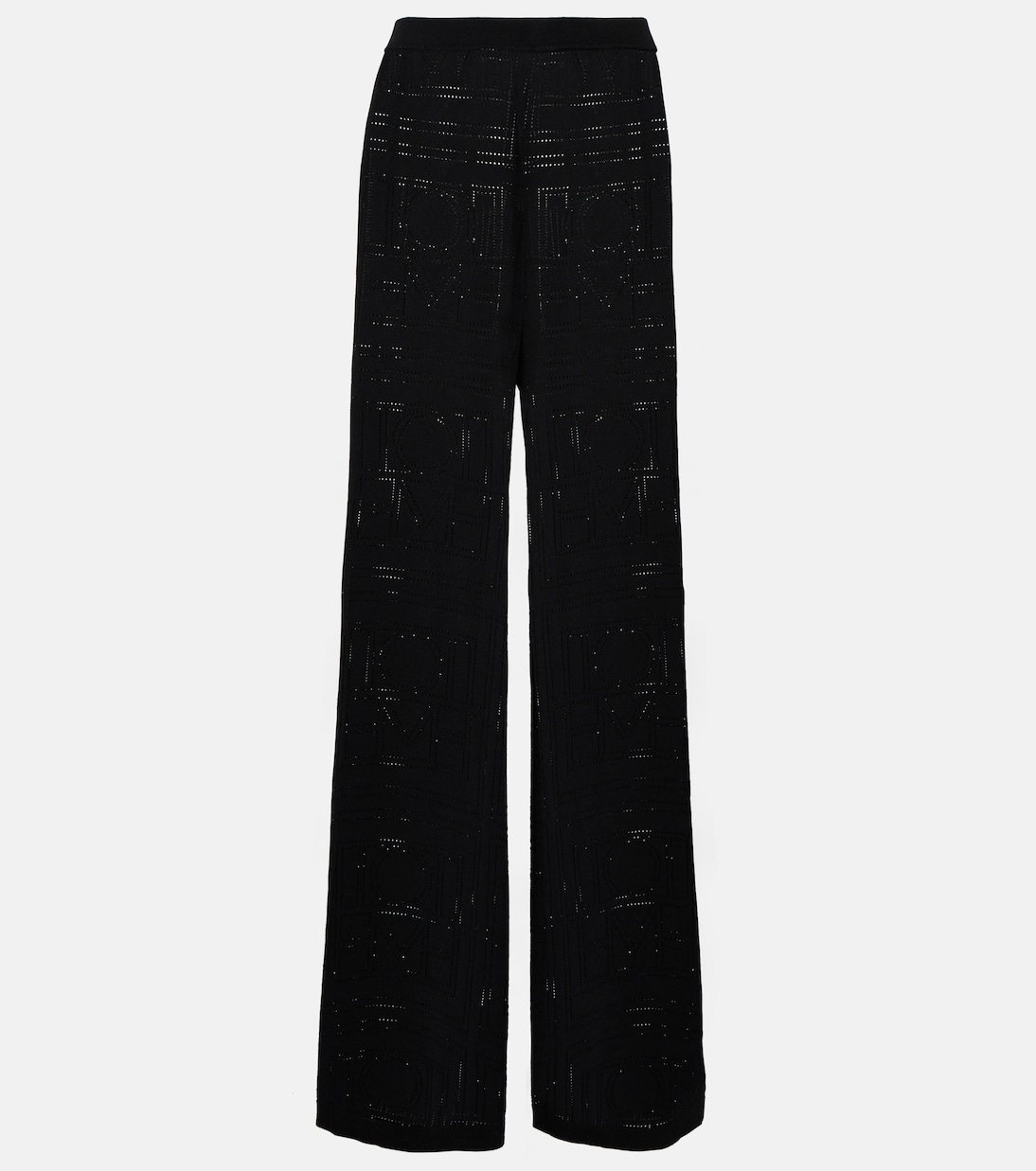 Hose Monogram aus Strick | Toteme