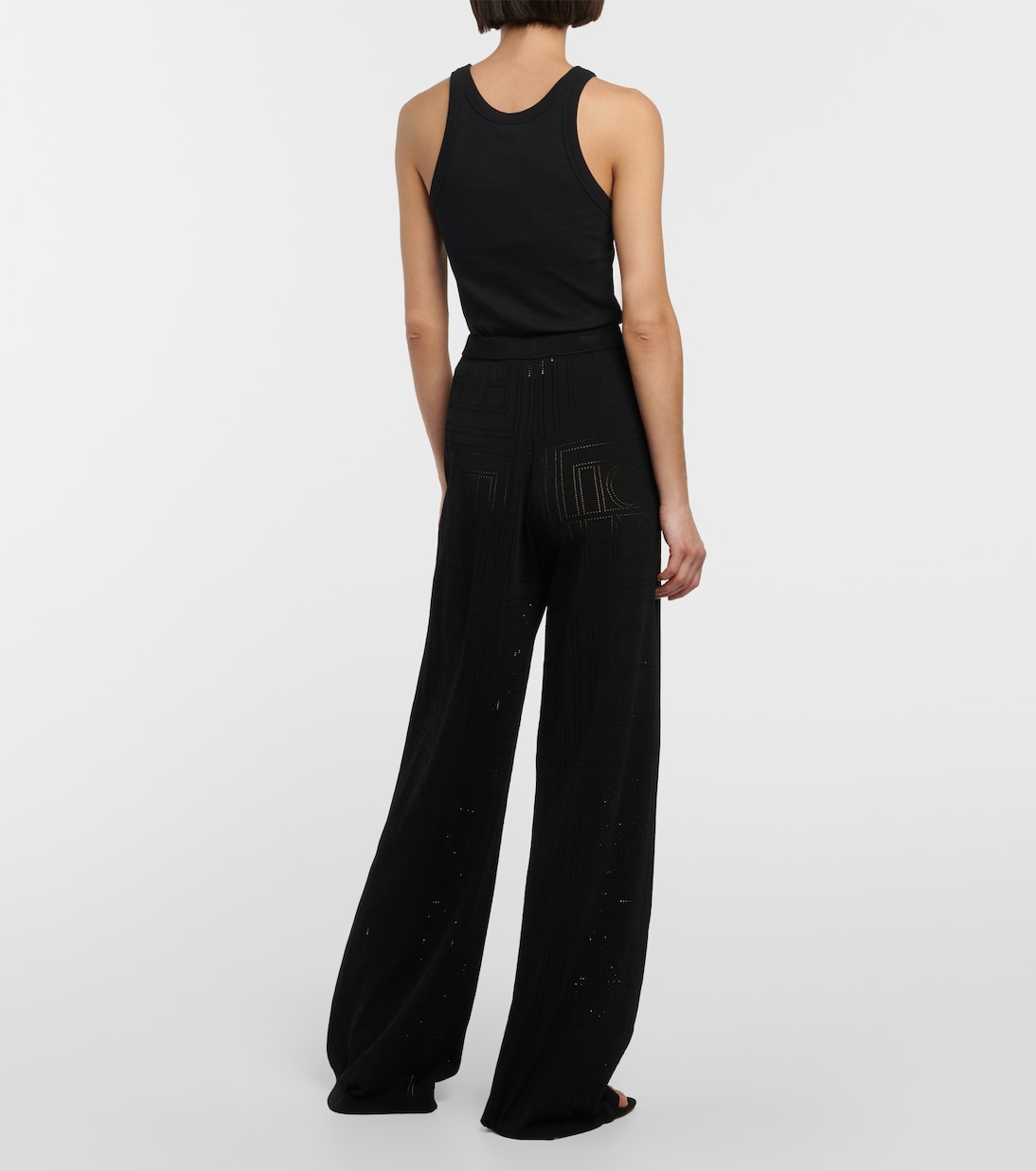 Hose Monogram aus Strick | Toteme