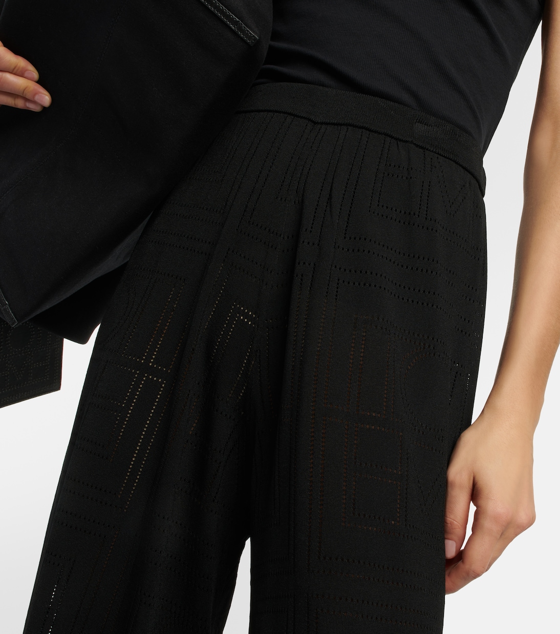 Hose Monogram aus Strick | Toteme