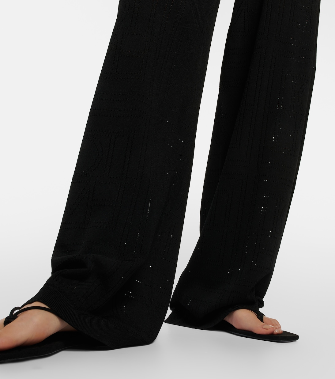Hose Monogram aus Strick | Toteme