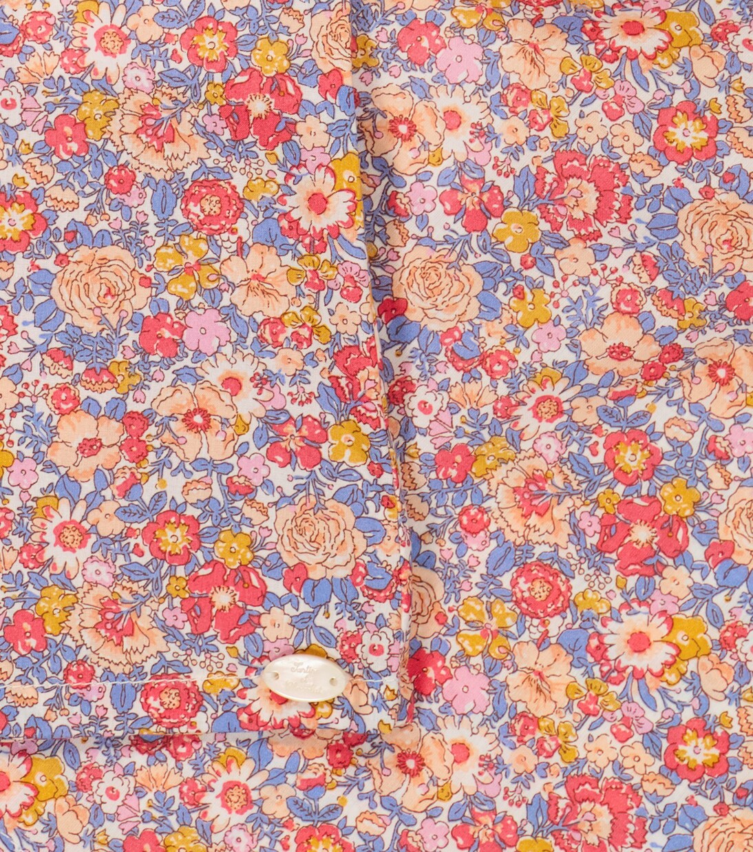 Floral cotton vest and shorts set | Tartine et Chocolat
