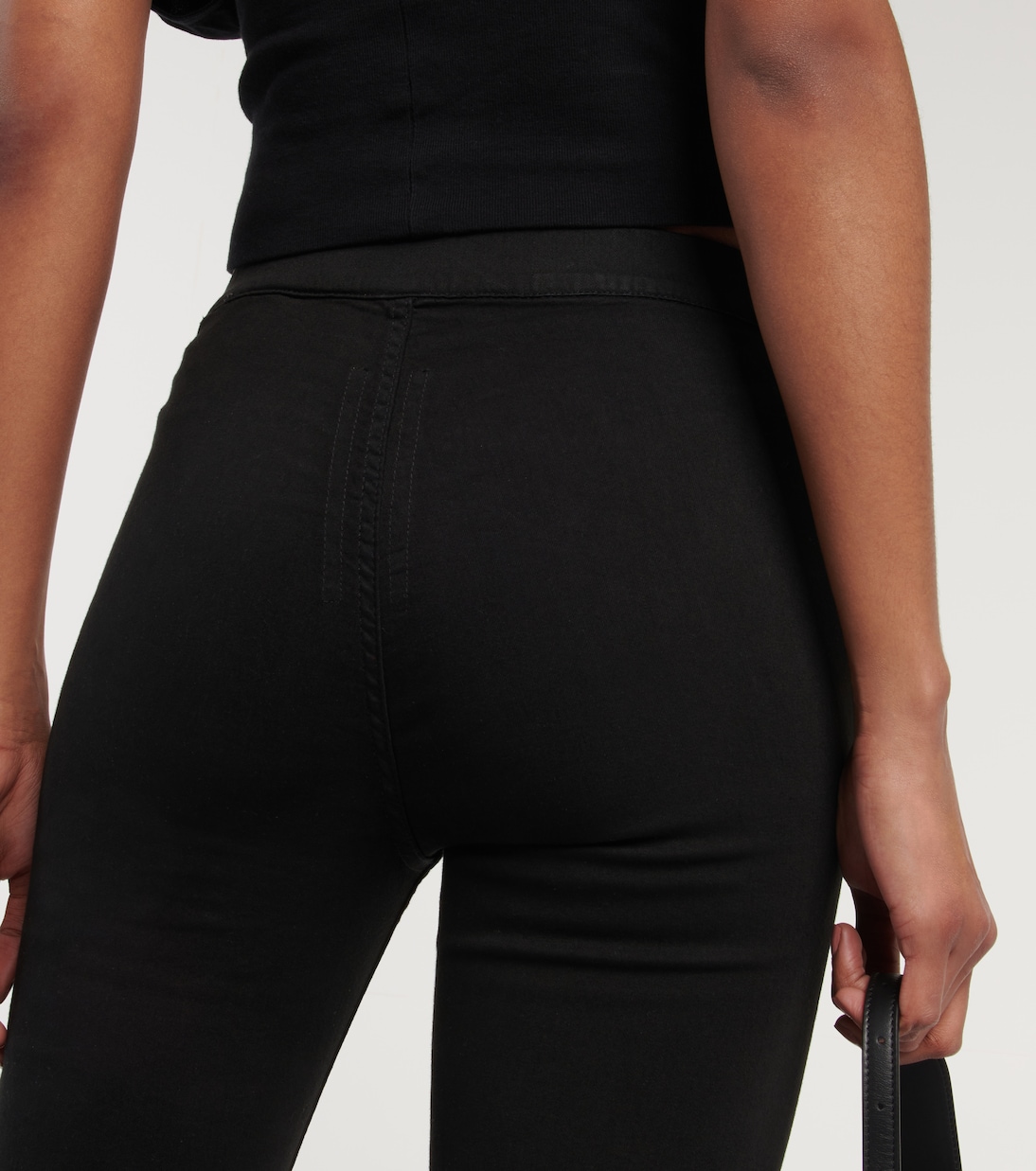 High-Rise-Hose aus einem Baumwollgemisch | Rick Owens