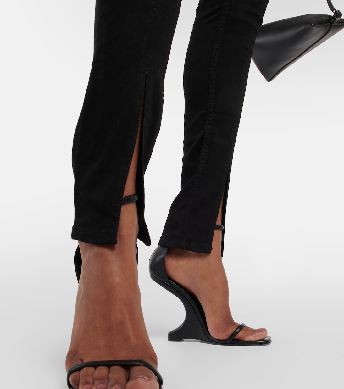 High-Rise-Hose aus einem Baumwollgemisch | Rick Owens