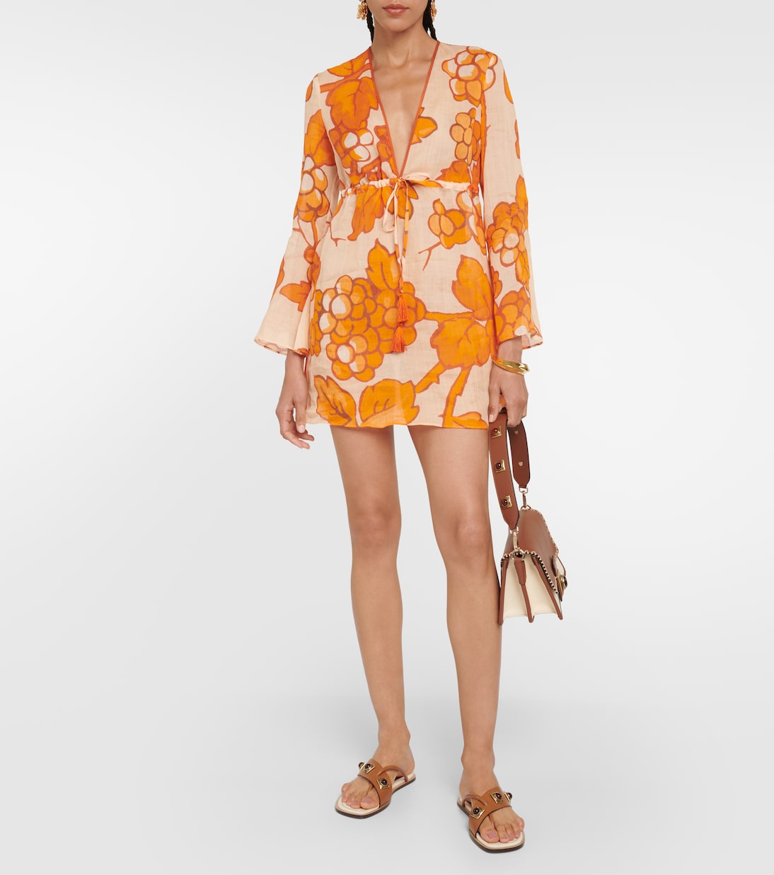 Printed ramie tunic | Etro