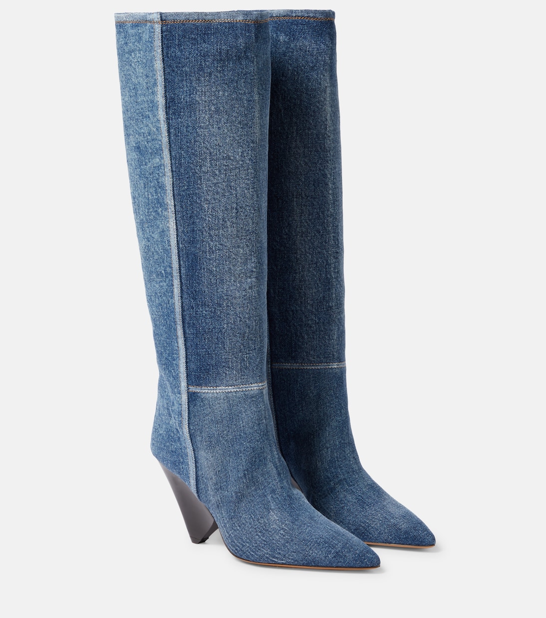 Botas altas Lakita en denim | Isabel Marant