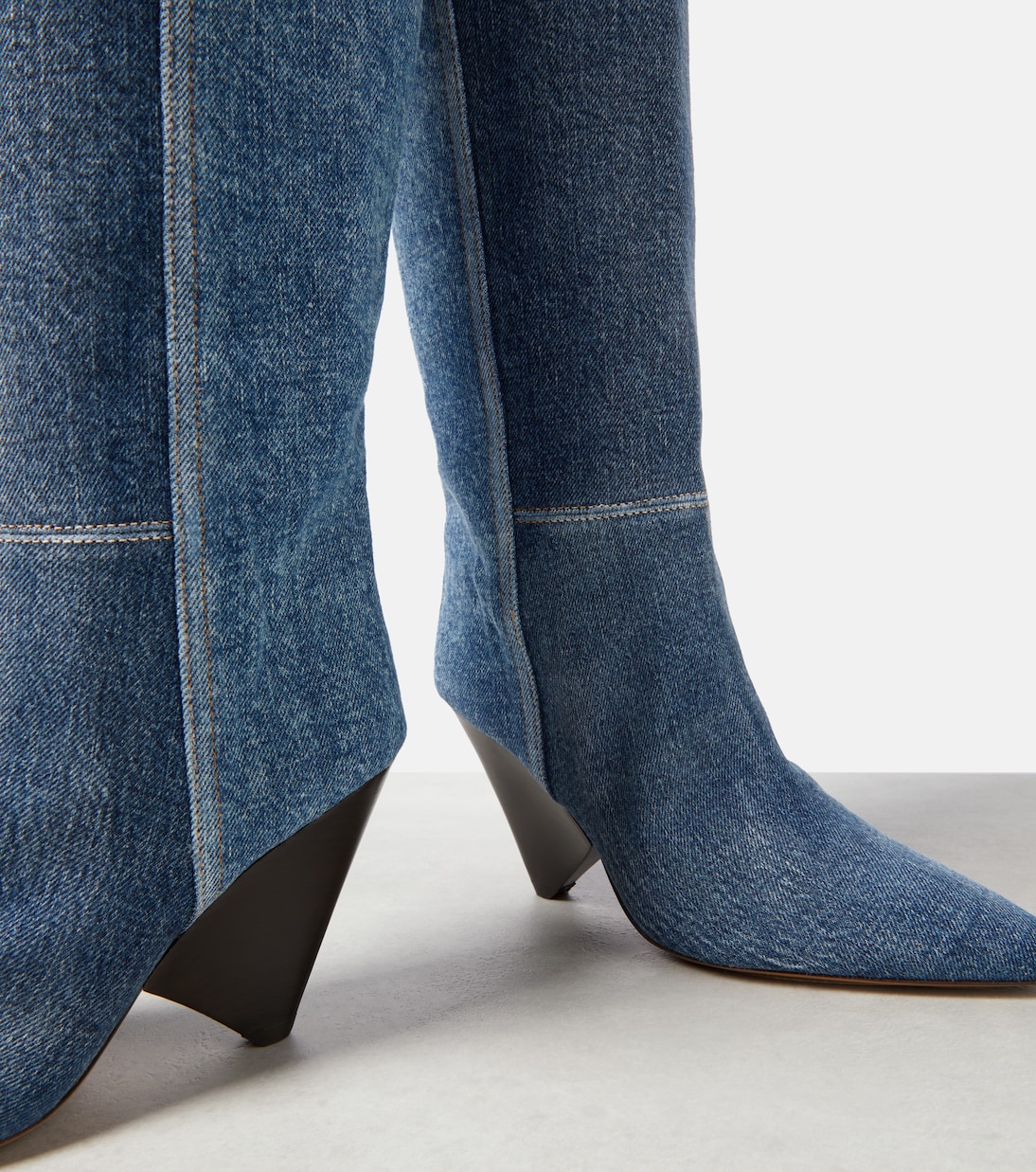 Botas altas Lakita en denim | Isabel Marant