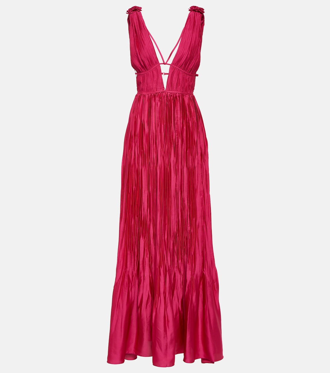 Robe longue plissée Ostara | Simkhai