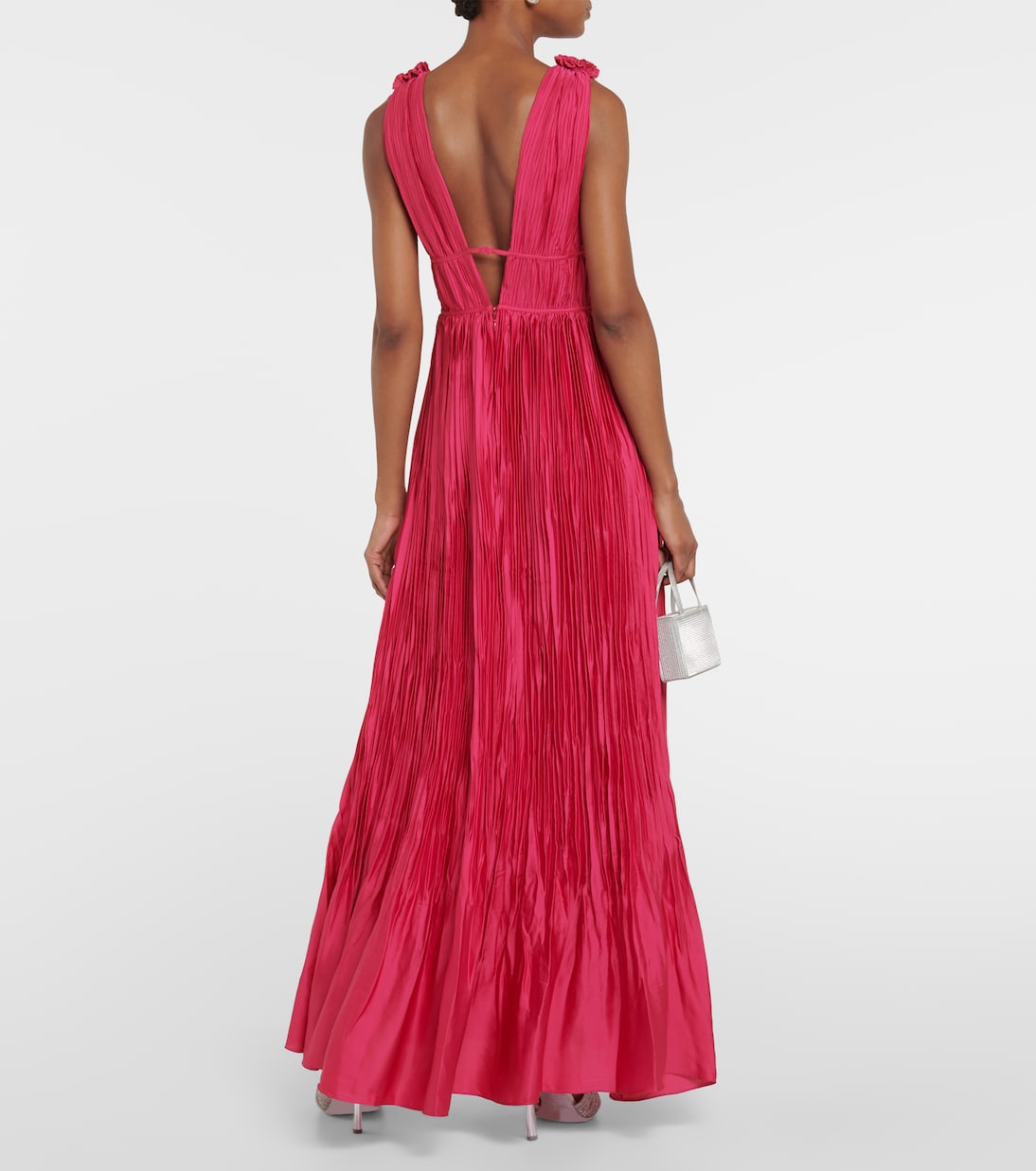 Robe longue plissée Ostara | Simkhai