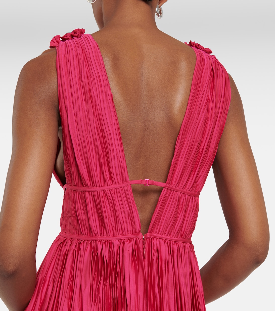 Robe longue plissée Ostara | Simkhai