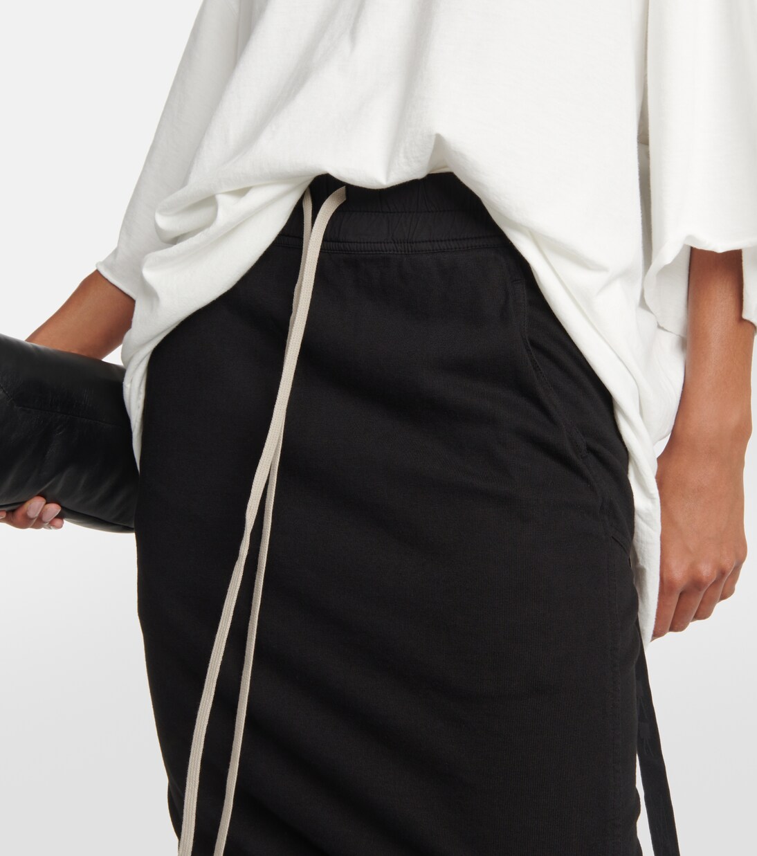 DRKSHDW Pull On Pillar maxi skirt | Rick Owens
