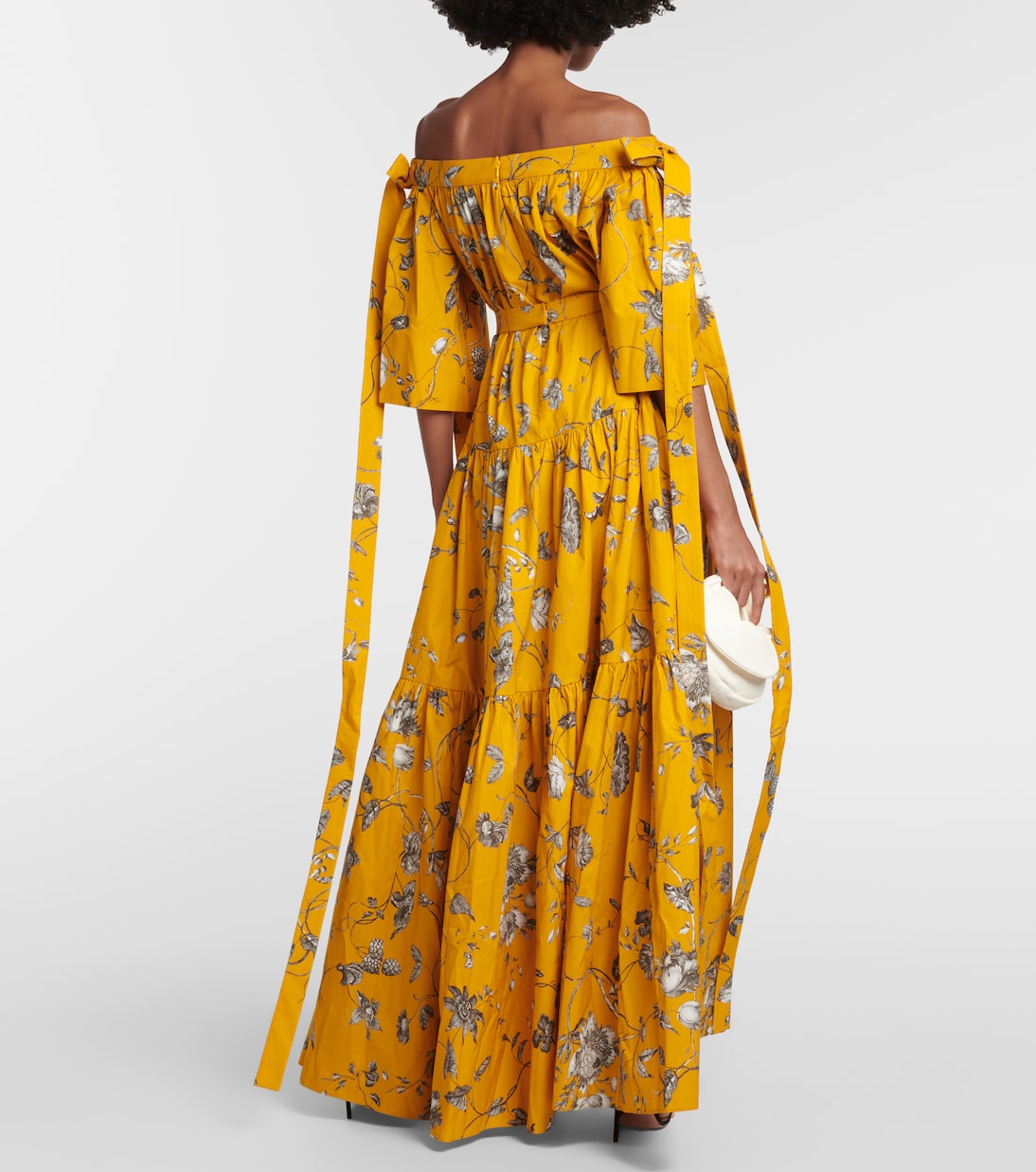 Floral cotton maxi dress | Erdem