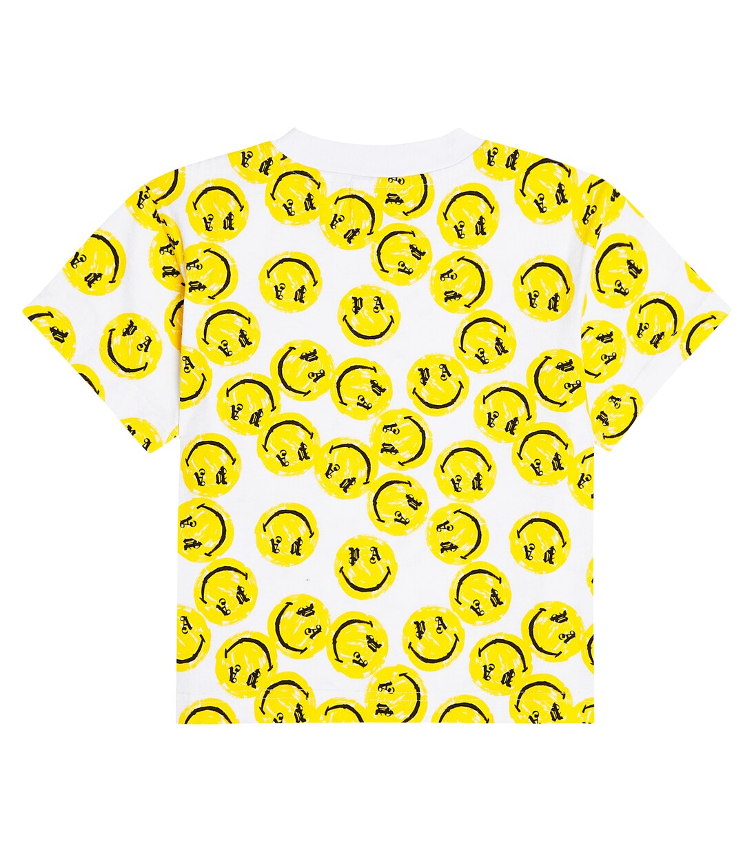 Camiseta en jersey de algodón estampada | Palm Angels Kids