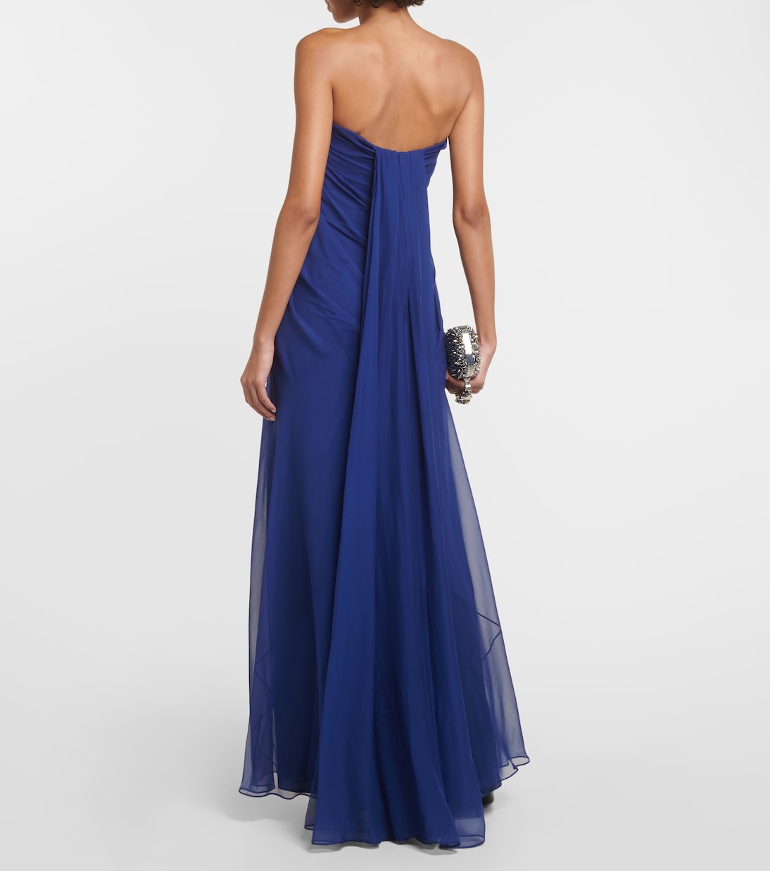 ALEXANDER McQUEEN Engineered Blue Sky Cloud Print Fit