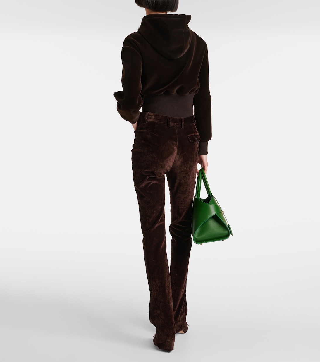 Pantaloni regular in misto cotone | Ferragamo