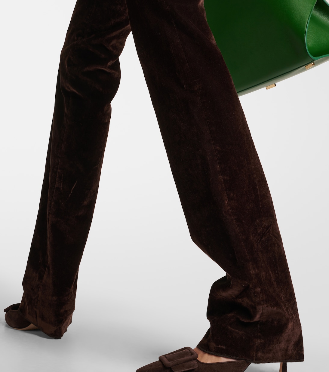 Pantaloni regular in misto cotone | Ferragamo