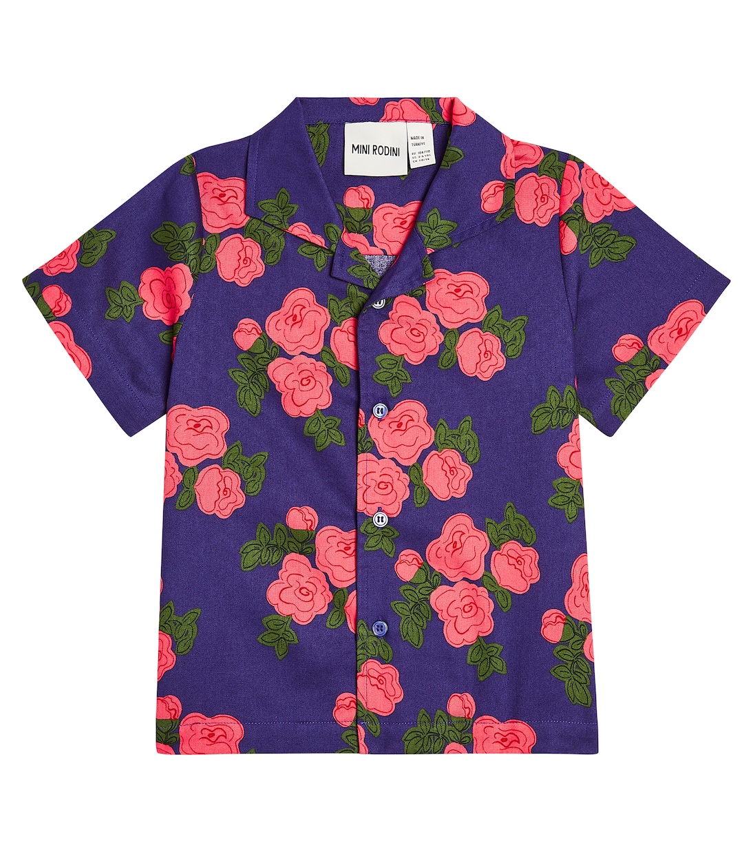Camisa Roses de algodón | Mini Rodini