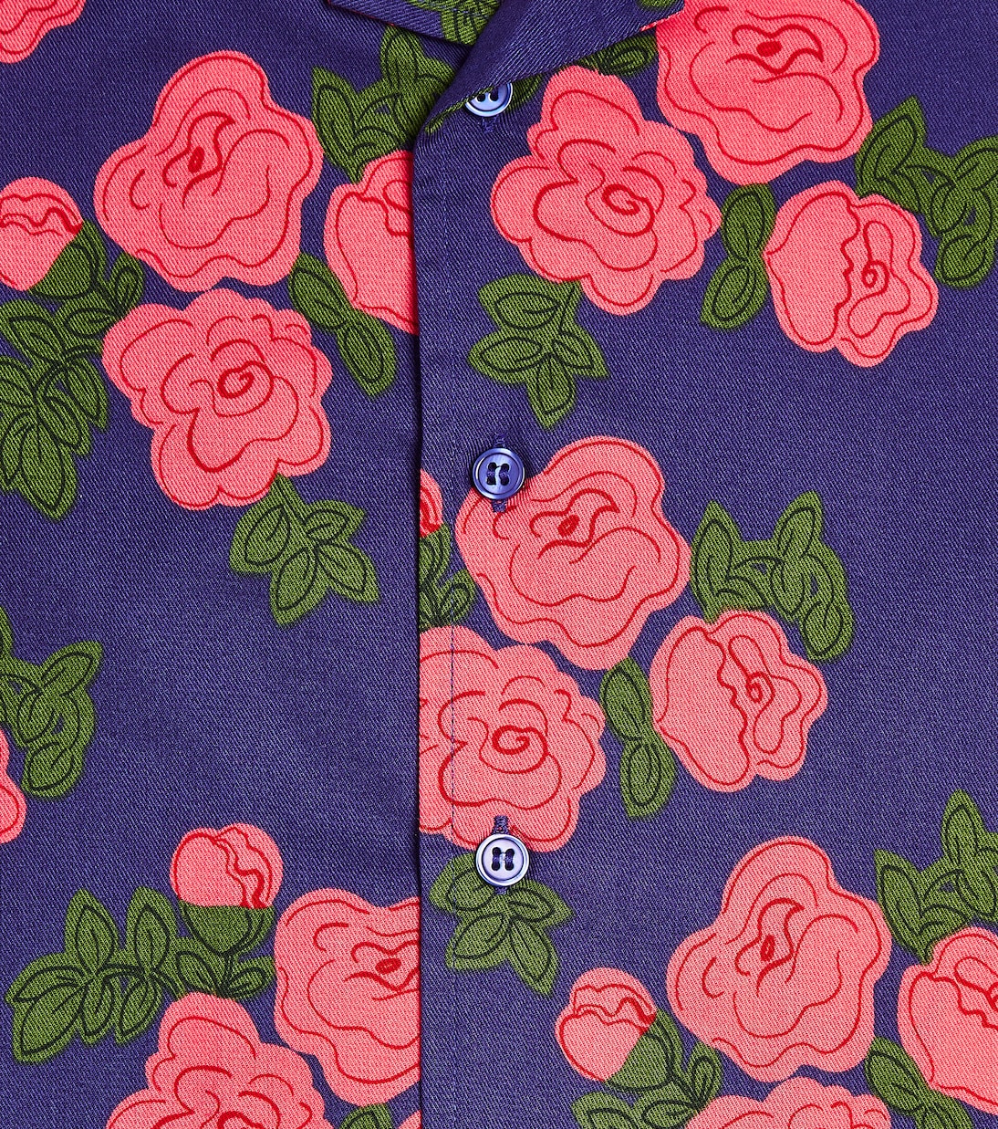 Camisa Roses de algodón | Mini Rodini