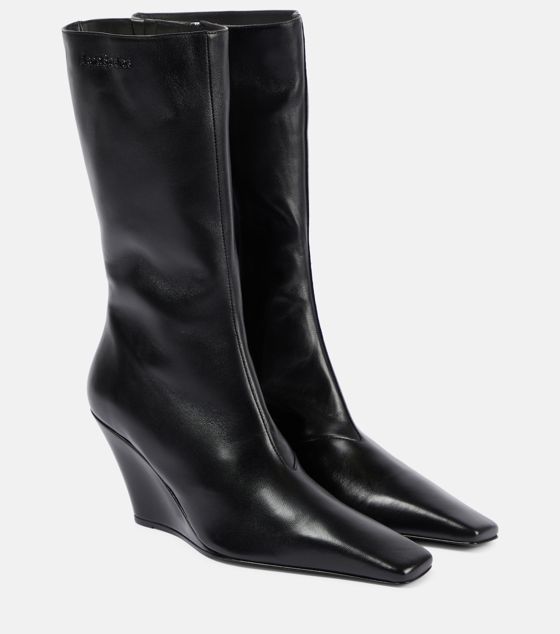 Bottines Brancesca 80 en cuir | Acne Studios