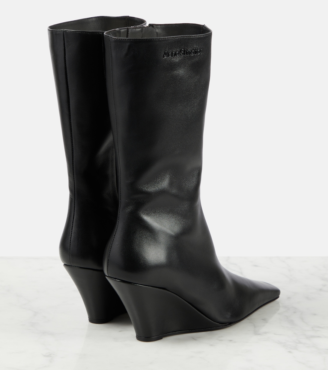 Bottines Brancesca 80 en cuir | Acne Studios
