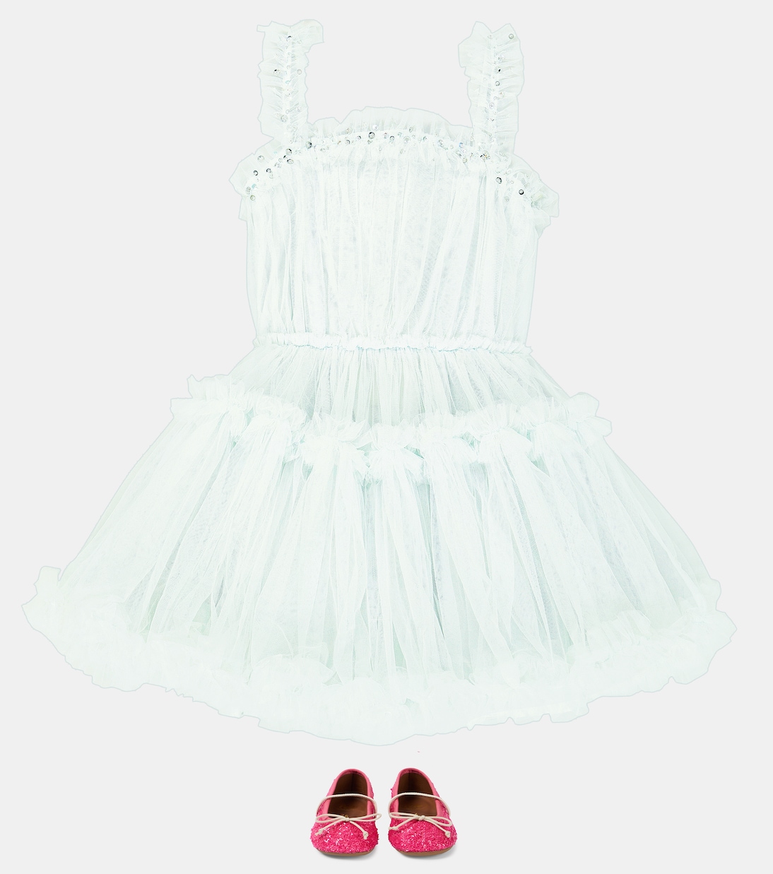 Verziertes Kleid Easel aus Tüll | Tutu Du Monde