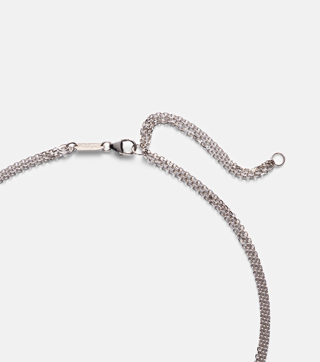 Collana in oro bianco 18kt con diamanti, stile moderno per giovani di Suzanne Kalan