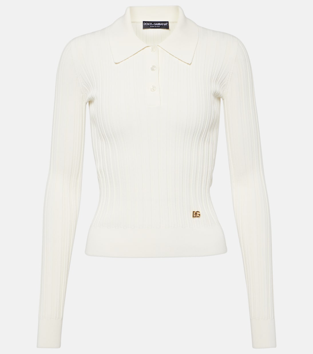 Polo in maglia a coste | Dolce&Gabbana