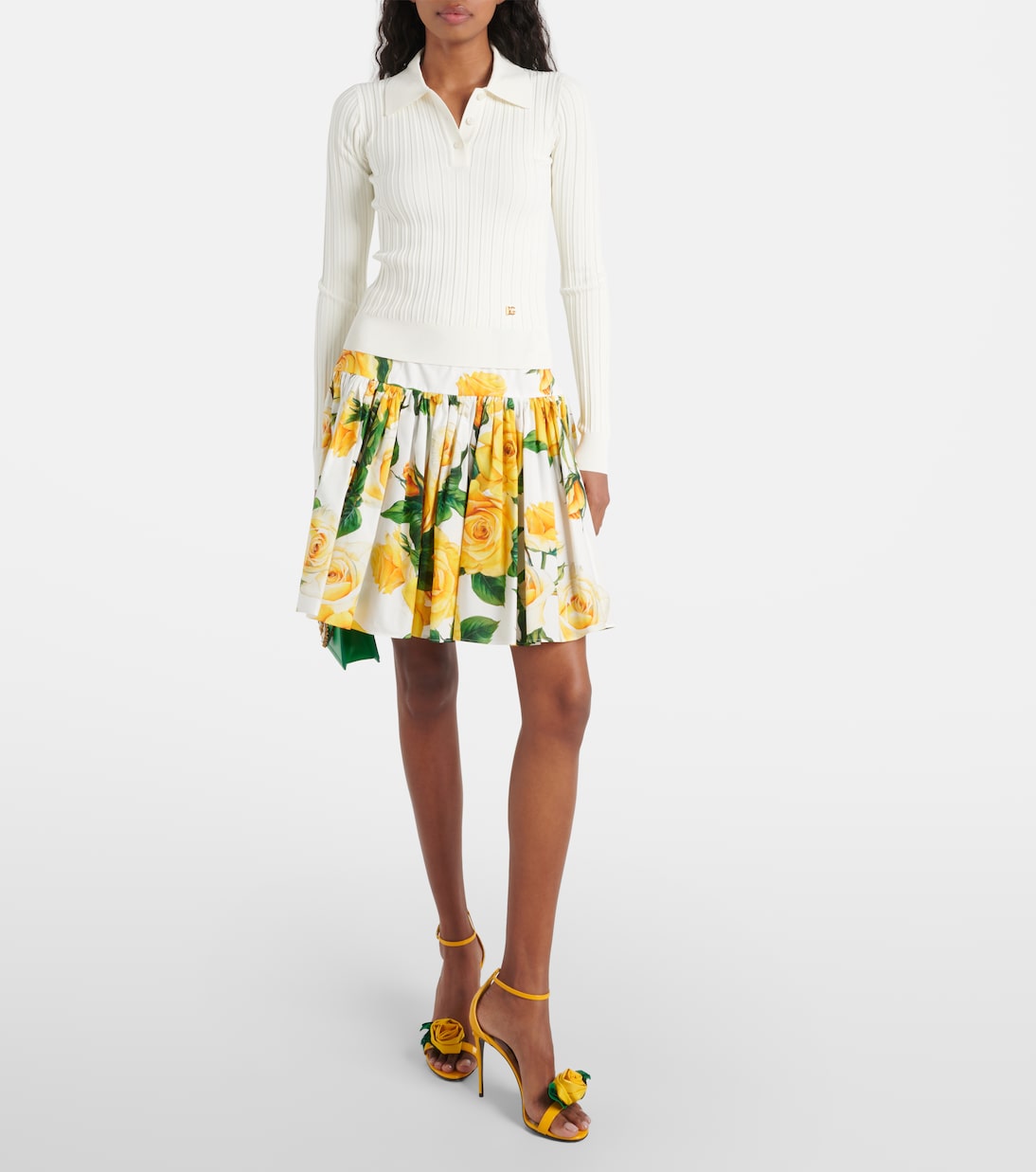 Polo in maglia a coste | Dolce&Gabbana