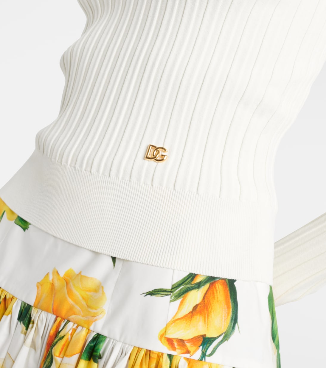 Polo in maglia a coste | Dolce&Gabbana