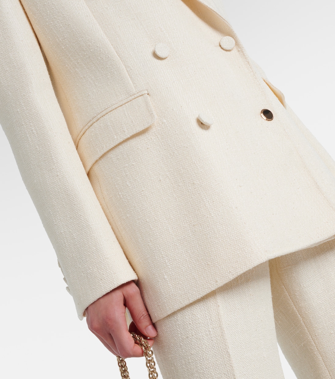 Blazer Gavin en laine et soie | Gabriela Hearst