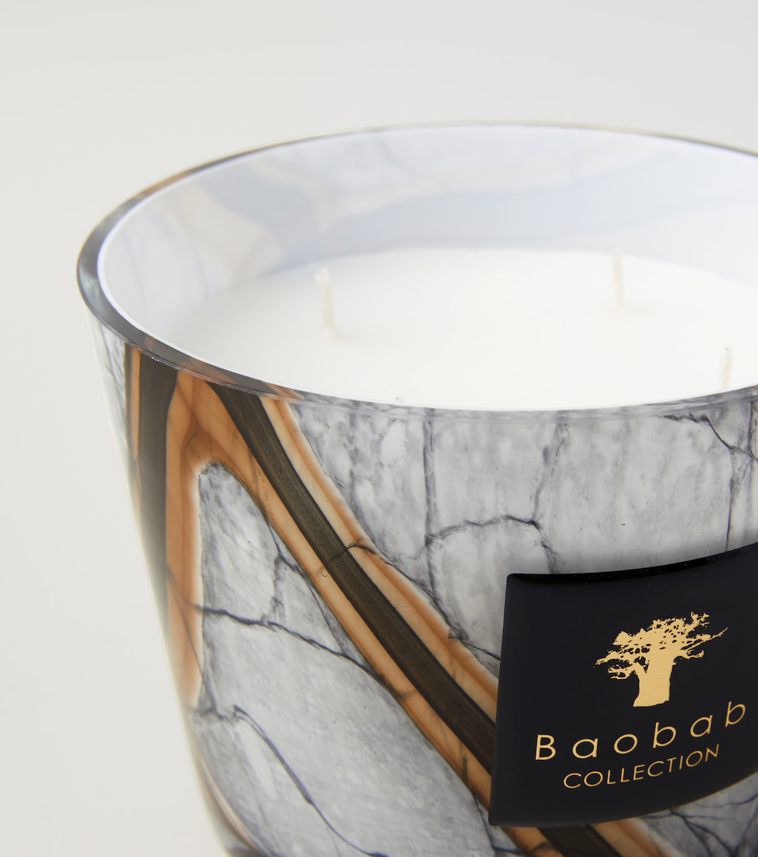 Stones Marble Small scented candle | Baobab Collection