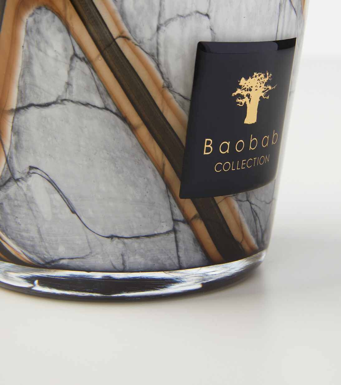 Stones Marble Small scented candle | Baobab Collection