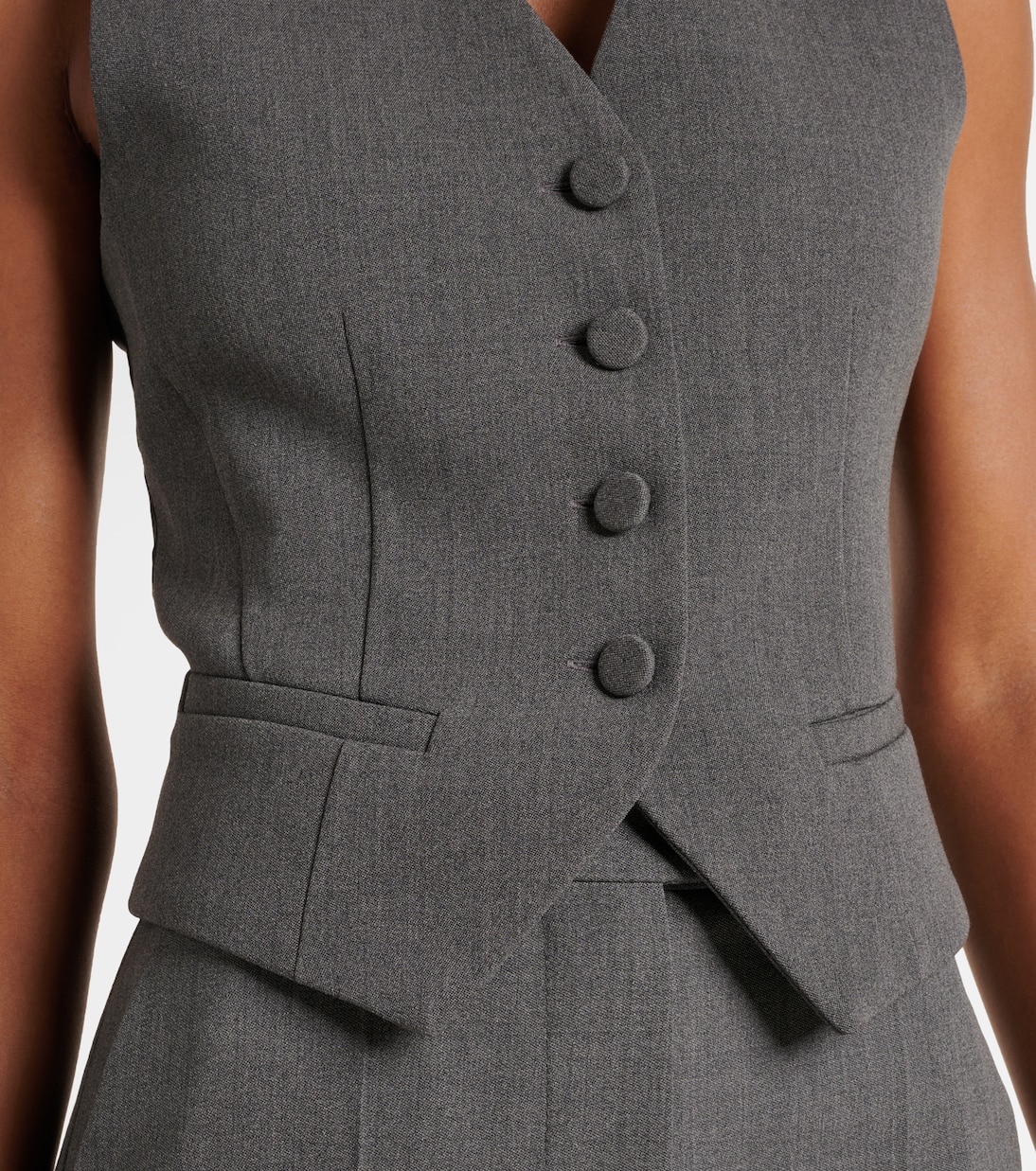 Weste aus Woll-Gabardine | Valentino