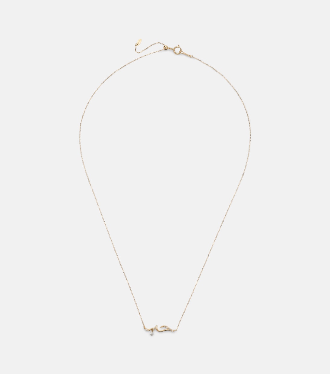 Collana Love in oro 18kt con diamanti | Persée