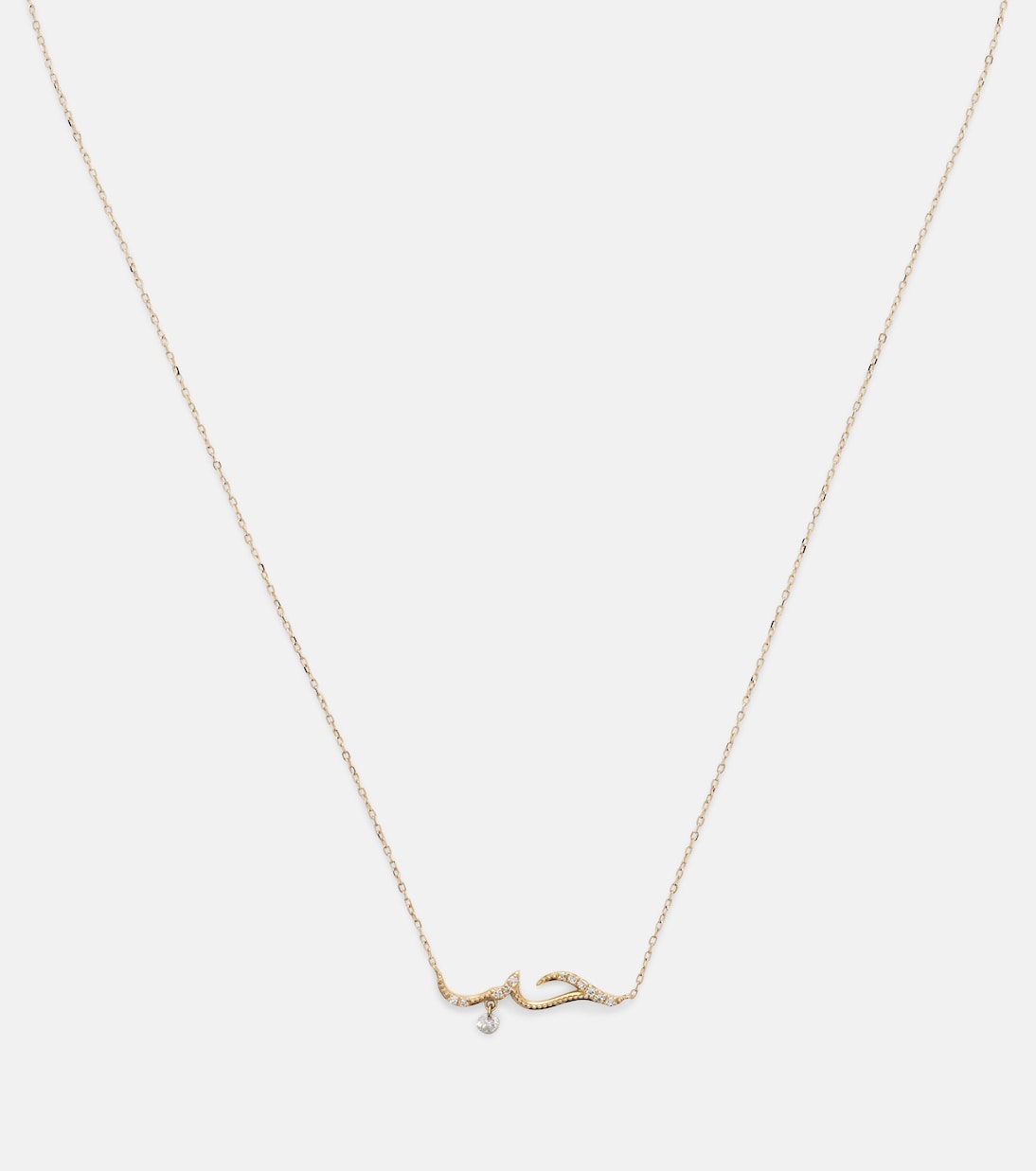 Collana Love in oro 18kt con diamanti | Persée