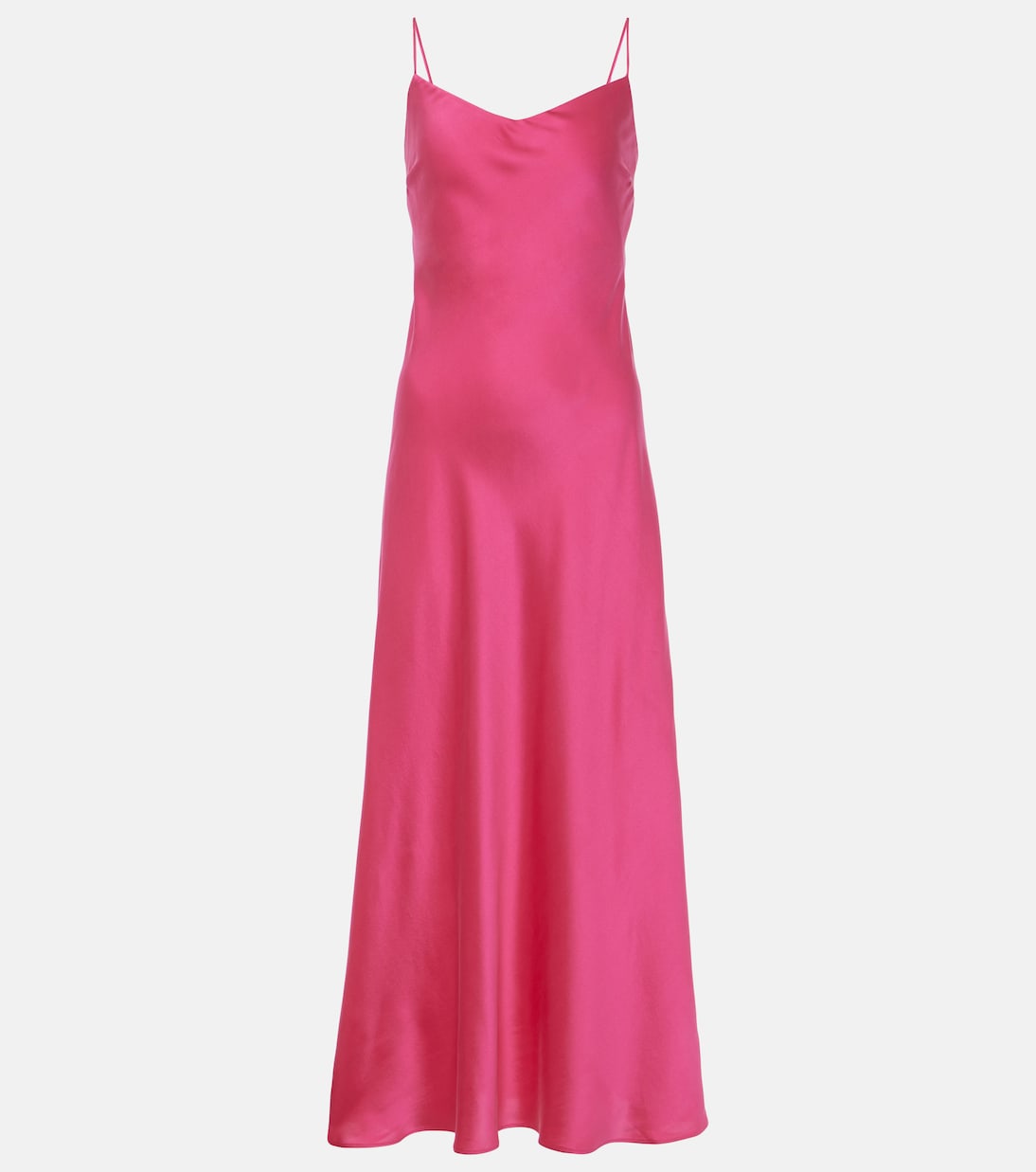 Vestido lencero Lion de sarga de seda | Asceno