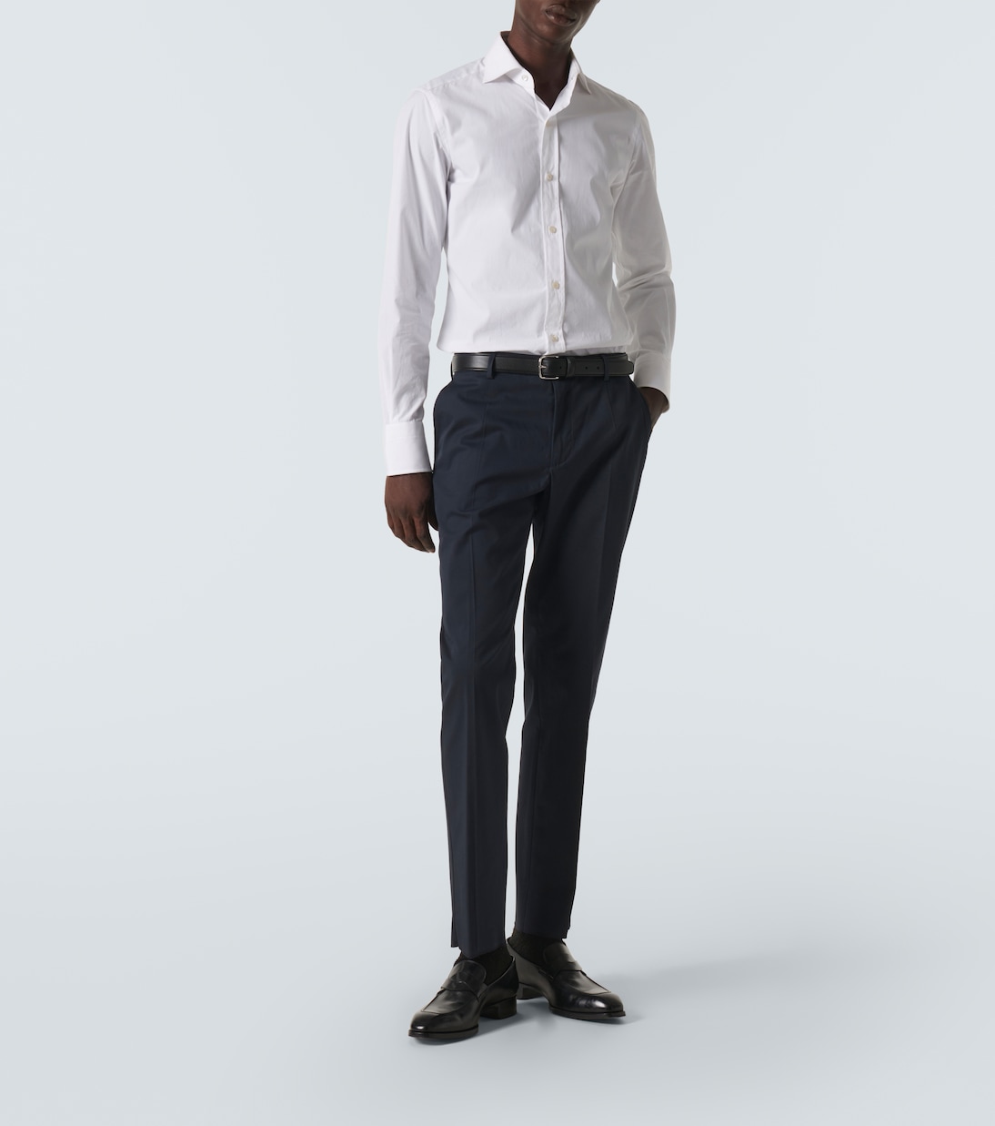 Pantalones chinos de mezcla de algodón | Dolce&Gabbana